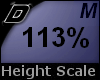 D► Scal Height*M*113%