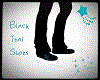 Black Teal Shoes