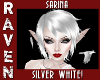 Sarina SILVER WHITE!