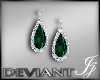 Drop Earings Emerald