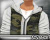 'A' Army Vest Jacket