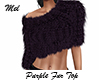 Purple Fur Top