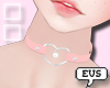 ☯ Pink Heart Choker