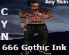 AnySkin 666 Gothic Ink