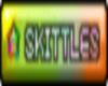 multi color skittle stic