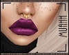 💋 Muahh Purple Lips