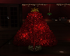 Red Christmas Tree/ Pot