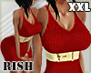 !R! Nai dress red XXL