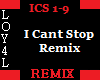 I Cant Stop Remix