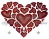 Hearts ( sticker )