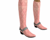 pink western boots