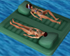 Green 2 Person Float