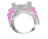 Pink/Diamond danity ring