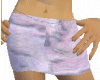 Lilac Splash Mini Skirt