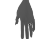 black stone ring