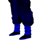 blue saiyan shoes