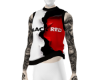 black red vest