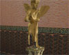 Putti statue gold art