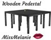 Wooden Pedestal