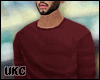 UKC Wine Red Sweater