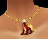 *k* Love Gold Necklace