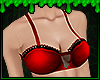 P l Sexy Bra M Red