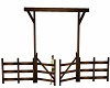 Wooden Corral Gate