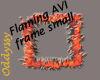 Flaming AVI Frame small