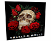 Skuls & Roses Poster