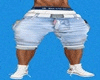 [H] JEANS LONG SHORTS V2