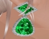 Emerald Luxy Earrings