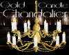 Gold Candle Chandalier