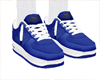 Child blue sneakers