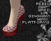 [P] rebel red gingham