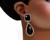 Diva Black Gold Earrings