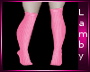 *L* Pink Socks RLL