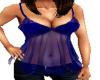 Blue Lacy Tank Top