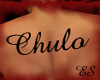 Chulo Tattoo back