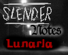 The Slender Notes
