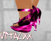 !V Pink Rave Heels
