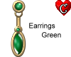N* GreenGold Earrings
