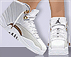 12's white shoes M