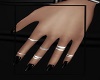 Hands,Black Nails