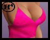 [H4] Pink Busty Crop Top
