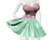 Windy Green Spring Dress