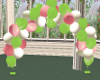 Balloon Arch Lime/Pink