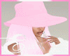 HAT AND HAIR,PINK w PINK