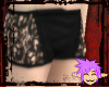 Lacy Black Boyshorts