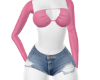 Pink Set Jeans