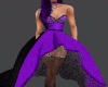 Purple witch gown